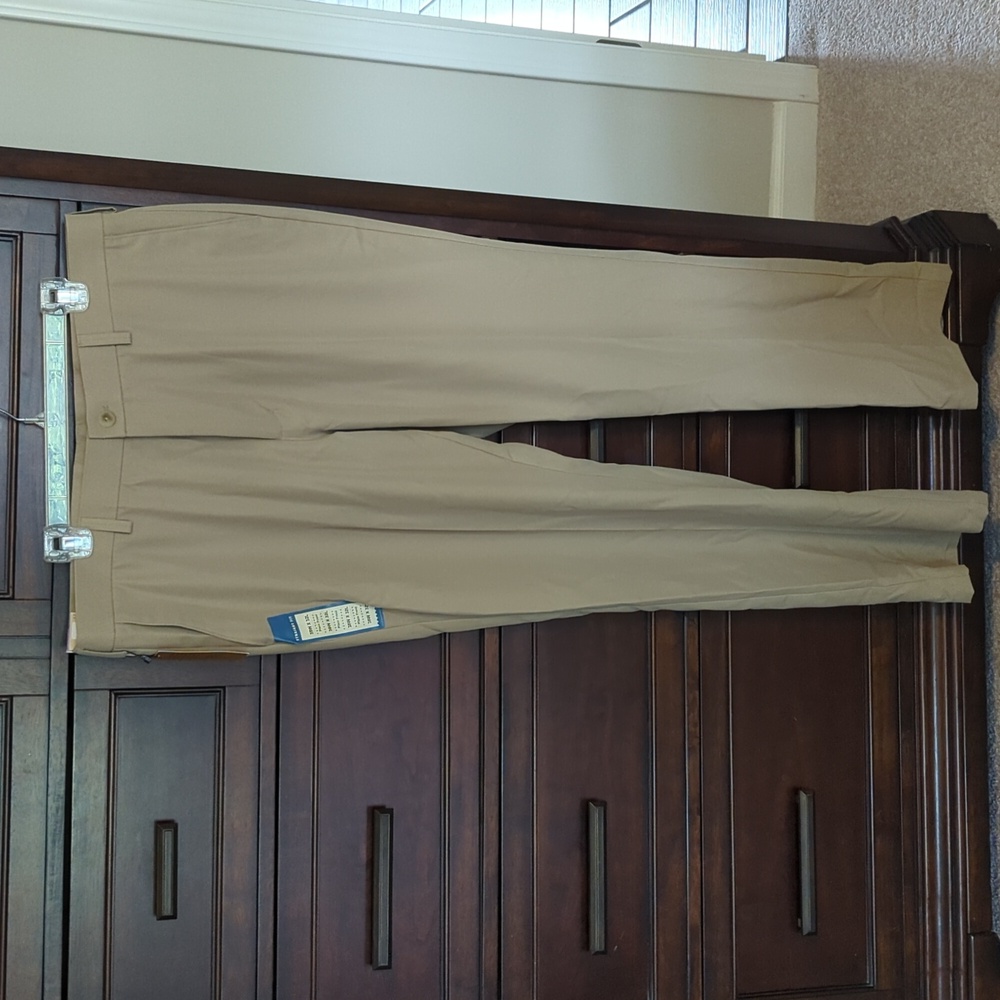 Haggar performance microfiber slacks